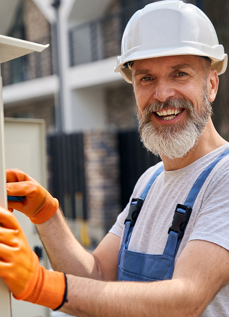 Un employé dont le travail est simplifié.